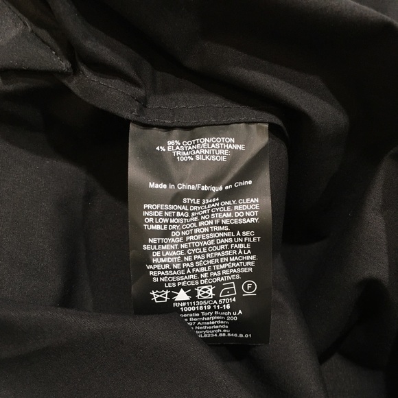 Tory Burch Crystal Embellished Tunic -Black -US 6 -NWT - Picture 9 of 10